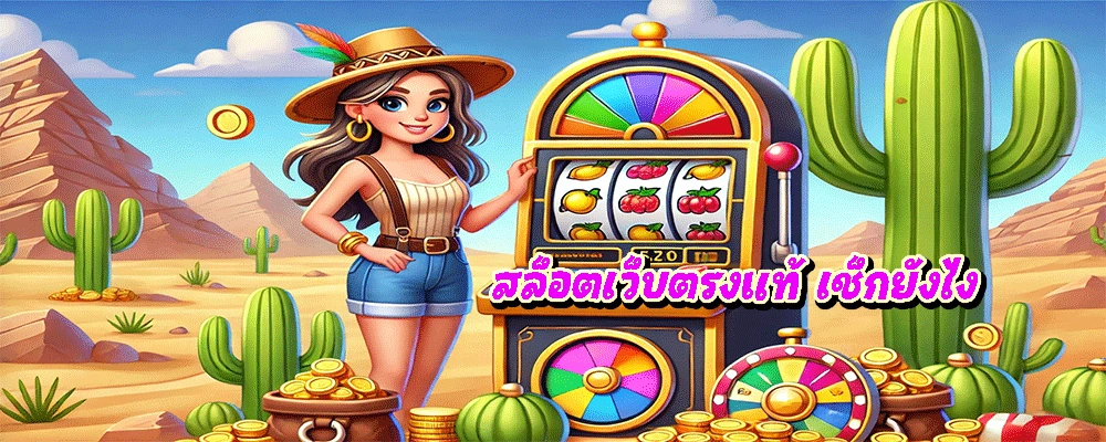 สล็อตเว็บตรงแท้ เช็กยังไง